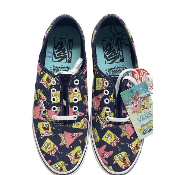 Vans Sneakers x Spongebob Comfycush Aloha Bob Patrick Star Men‎ Size 10 New